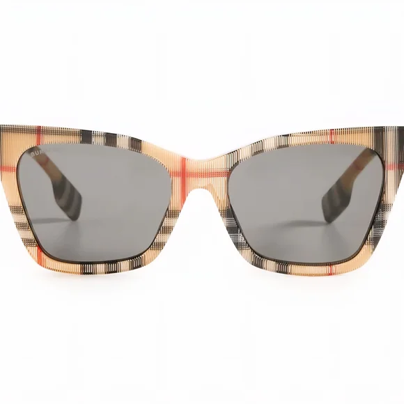 Burberry | Accessories | 16 Burberry Tan And Black Cateye  display picture 3